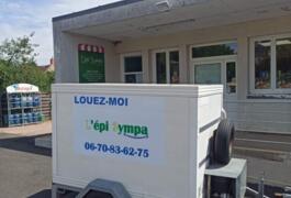 Location outil Remorque frigo électrique près de Saint-Bonnet-Tronçais