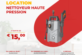 Location outil Nettoyeur haute pression électrique près de Le Mans