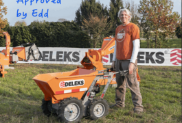 Location outil Mini Dumper / Brouette à moteur Delesks MD-400  Kubota près de Auvers-sur-Oise