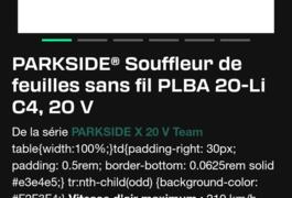 Location outil Cône à soufflet Parkside près de Saint-Martin-d'Hères