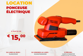 Location outil Ponceuse vibrante Électrique près de Le Mans