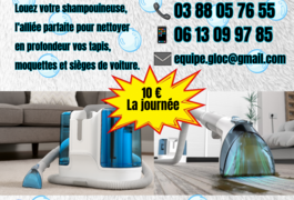 Location outil Shampouineuse près de Schweighouse-sur-Moder