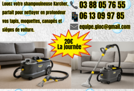 Location outil Shampouineuse Karcher près de Schweighouse-sur-Moder