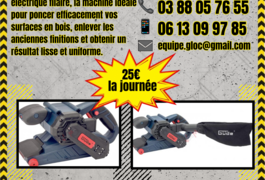 Location outil Ponceuse à bande Électrique près de Schweighouse-sur-Moder