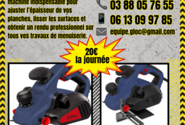 Location outil Rabot Électrique près de Schweighouse-sur-Moder