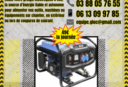 Location outil Groupe électrogène Thermique près de Schweighouse-sur-Moder