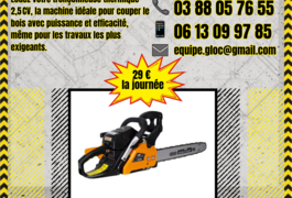 Location outil Tronçonneuse Thermique près de Schweighouse-sur-Moder