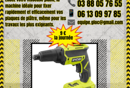 Location outil Visseuse à placo Électrique Ryobi près de Schweighouse-sur-Moder
