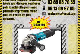 Location outil Meuleuse Électrique Bosch près de Schweighouse-sur-Moder