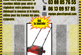Location outil Scarificateur Électrique près de Schweighouse-sur-Moder