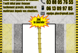 Location outil Goulotte près de Schweighouse-sur-Moder