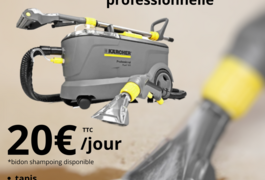 Location outil Shampouineuse Karcher près de Sorbiers