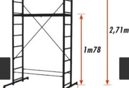Location outil Échafaudage près de Galametz