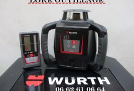 Location outil Niveau laser Wurth près de Sedan