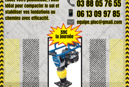 Location outil Pilonneuse Scheppach près de Schweighouse-sur-Moder