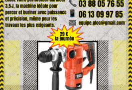 Location outil Burineur perforateur Électrique Spit près de Schweighouse-sur-Moder