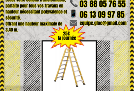 Location outil Échelle Transformable près de Schweighouse-sur-Moder