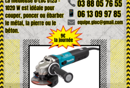 Location outil Meuleuse Électrique Bosch près de Schweighouse-sur-Moder