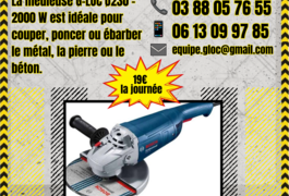 Location outil Meuleuse Électrique près de Schweighouse-sur-Moder