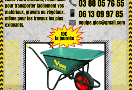 Location outil Brouette près de Schweighouse-sur-Moder