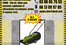 Location outil Tondeuse Électrique près de Schweighouse-sur-Moder