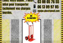 Location outil Diable près de Schweighouse-sur-Moder