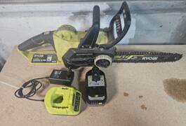 Location outil Tronçonneuse Électrique Ryobi près de Paudy