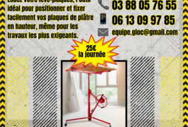 Location outil Lève plaque près de Schweighouse-sur-Moder