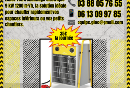 Location outil Chauffage Électrique près de Schweighouse-sur-Moder