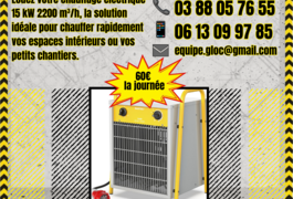 Location outil Chauffage Électrique près de Schweighouse-sur-Moder