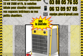 Location outil Chauffage Électrique près de Schweighouse-sur-Moder