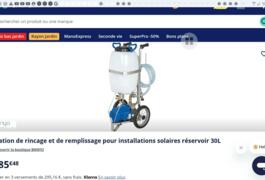 Location outil Desemboueur ,pour de rincage ou de remplissage de ciruit de chauffage Bosch près de Dorlisheim