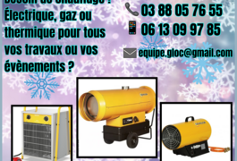 Location outil Chauffage Électrique près de Schweighouse-sur-Moder