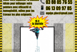 Location outil Malaxeur Électrique près de Schweighouse-sur-Moder