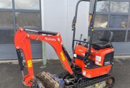 Location outil Mini pelle Avec Livraison Kubota près de Hauteville-sur-Mer