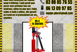 Location outil Carotteuse Électrique près de Schweighouse-sur-Moder