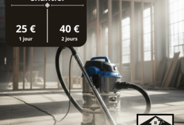 Location outil Aspirateur de chantier électrique près de Chantepie