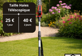 Location outil Taille haie sur perche électrique Einhell près de Chantepie