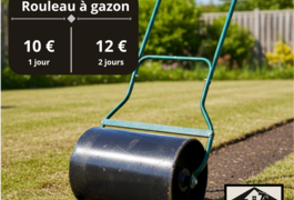 Location outil Rouleau à gazon  près de Chantepie