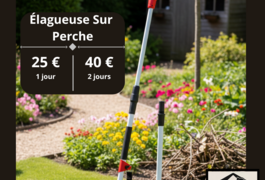 Location outil élagueuse sur perche  Einhell près de Chantepie
