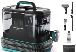 Location outil Rowenta, clean it, shampouineuse, détacheur nettoyeur de tache, rapide et facile, intérieur de voiture, 750w près de Cornillac
