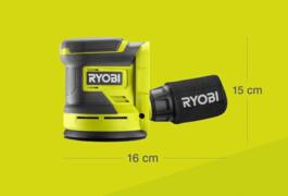 Location outil Ponceuse Batterie Ryobi près de Sorel-Moussel