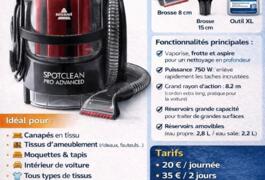 Location outil Shampouineuse Bissell près de Toulouse