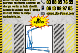 Location outil Chèvre Manuel près de Schweighouse-sur-Moder