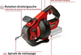 Location outil Débouche canalisation Einhell près de Thaon-les-Vosges