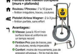Location outil Pistolet à peinture Électrique Wagner près de Thézan-lès-Béziers