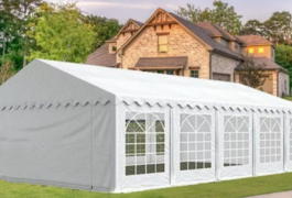 Location outil Tente de reception Livré monté et démonté près de Saint-Alban-Leysse