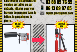 Location outil Carotteuse Électrique près de Schweighouse-sur-Moder