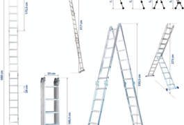 Location outil Échelle Alu près de Béthune