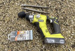 Location outil Burineur perforateur Électrique Ryobi près de Cesson-Sévigné